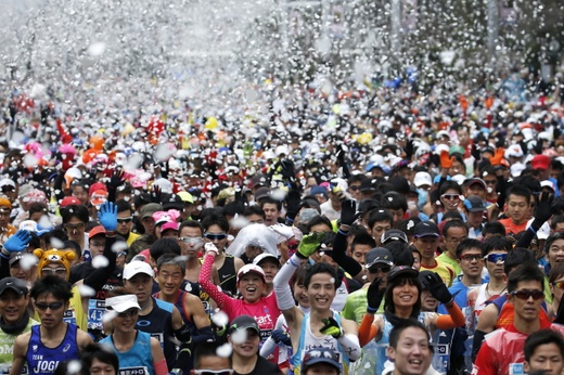 Tokijski niedzielny maraton...